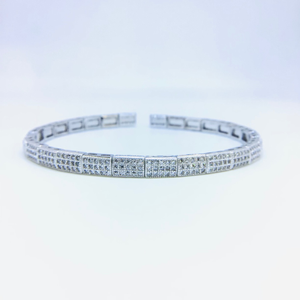 STERLING SILVER FANCY KADA BRACELET