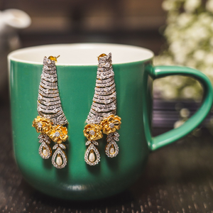 14kt designer earrings