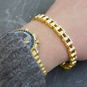 18 kt hallmark real solid yellow gold bike ch