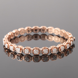 18Kt Gold Graceful Diamond Bracelet