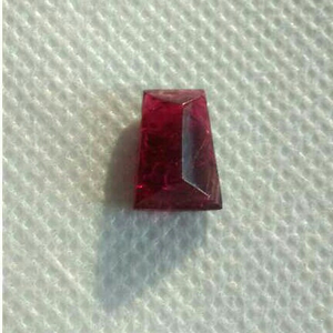 2-35ct baguette red spinel