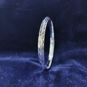 925 Silver Unique Mens Kada