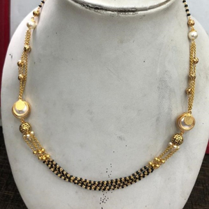 22kt gold enduring design mangalsutra