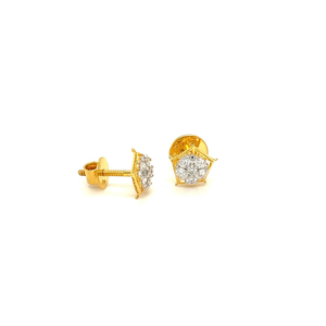 Jovial Diamond Stud Earrings by Royale Diamon