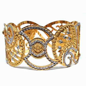 One gram gold forming cnc bracelet mga - bre0