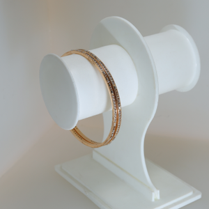 Stone studded Rose Bangles