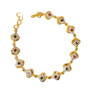 1 gram gold forming bracelet mga - bre0041