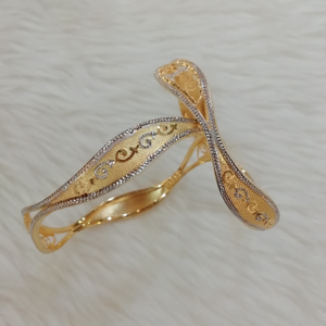 916 gold fancy Rodium copper kadli