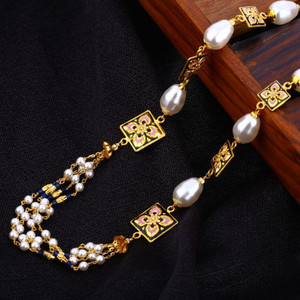 916 Gold Ladies Moti Mala AC196