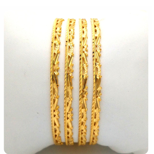 GOLD HALLMARK RAWA BANGLE - 2LR11777