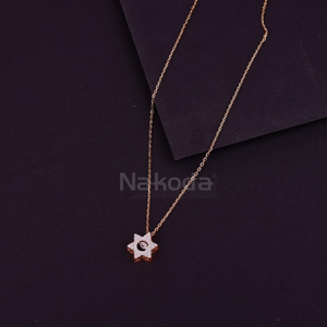 750 Rose Gold CZ Stylish Tanmaniya RTM448