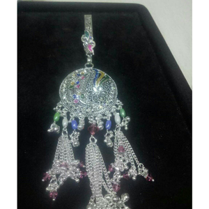 Silver Satka Oxidised Juda