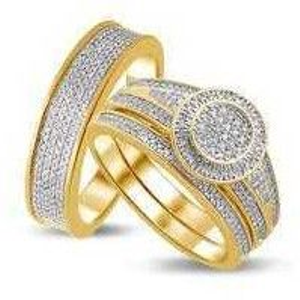 Fancy Couple Artificial Ring
