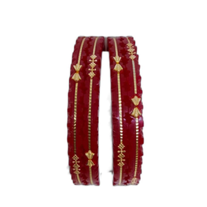 Gold Art Work classy bangle