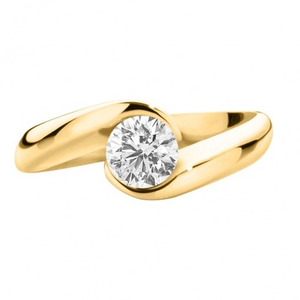 Come together solitaire ring