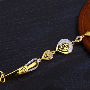 22 carat gold ladies bracelet RH-LB857