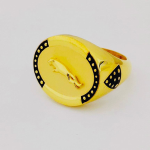 22K Bahubali Gents Ring