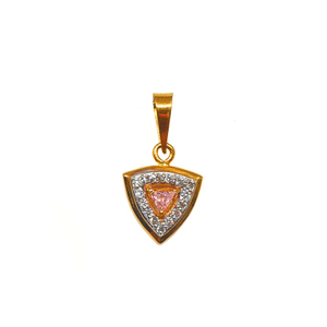 22K Gold Designer Pendant MGA - PDG0220