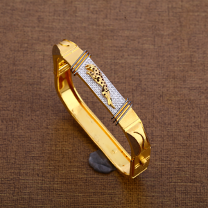 916 Gold Mens Casting Kada MKB30