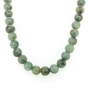 Sterling silver Princess Jade Mala