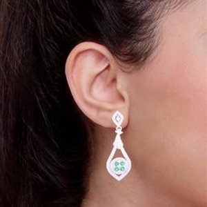 925 Silver Fancy Ladies Earrings