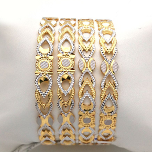 Gold Hallmark Cnc bangle - CP587