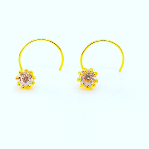 Gold Diamond Nosepin