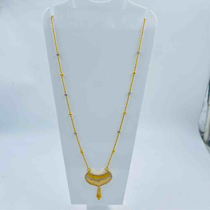 916 Gold Classic Disign Antique Girls Necklac
