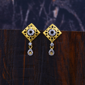 916 Gold Hallmark Ladies Earring LFE305