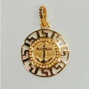 916 KT gold pendant 