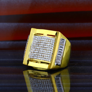 Mens Designer Daily Wear Gold Ring-MHR36