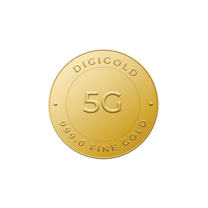 Digigold 5 gram gold coin 24k (99.9%)