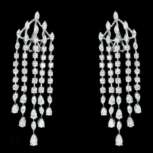 Diamonds Ear Hangings&nbsp;JSJ0074