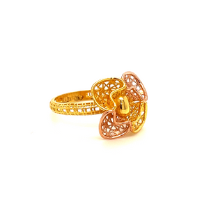 22k gold turkish buddleia ring