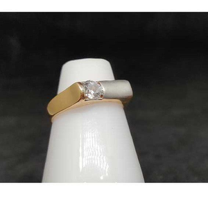 18k Ladies Rose Gold Ring