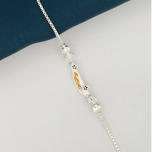 925 Silver Yellow Car Rakhi for your Little B