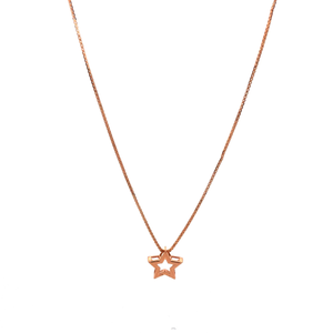 18kt Gold Star Chain