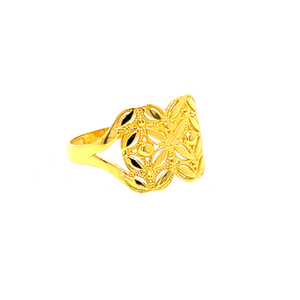 22k Gold Plain Elegant Ring