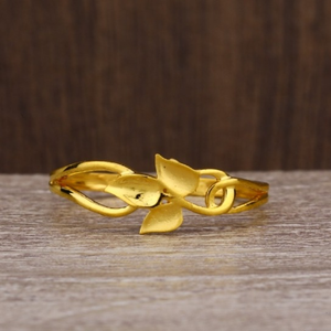 22 carat gold stylish ladies plain rings RH-L