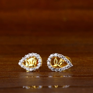 22 carat gold ladies earrings RH-LE725