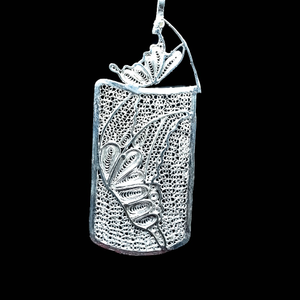 Silver delicate design pendants