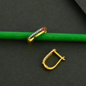 22 carat gold ladies earrings RH-LE702