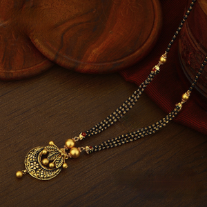 916 Gold Antique Jadtar Mangalsutra
