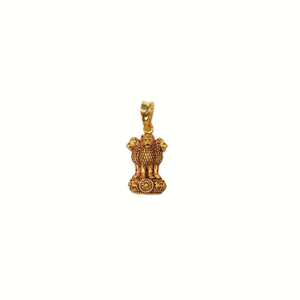 Ashok Stambh Pendant In 22K Gold MGA - PDG134