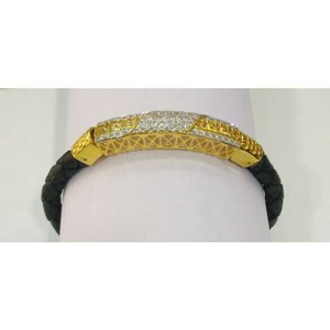  22K / 916 Yellow Gold Indian CZ Stone Bracel