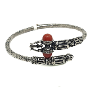 925 Sterling Silver Bahubali Kada Bracelet MG