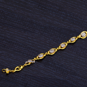 916 Gold Ladies Bracelet-LB185