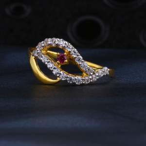 22CT Gold Hallmark Gorgeous Ladies Ring LR155