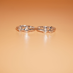 925 Silver Trending Ladies Toe Rings 124R296