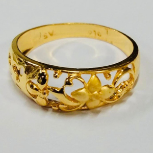22 kT GOLD CASTING LADIES RINGS 